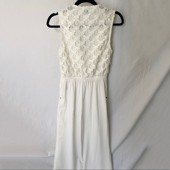 Bebe white jumpsuit - Picture 3 of 6